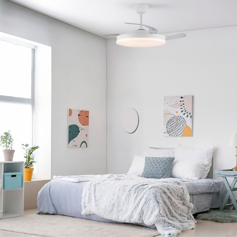 Loftsventilator CristalRecord Hvid 72 W (3000 K) (4000 K) #5