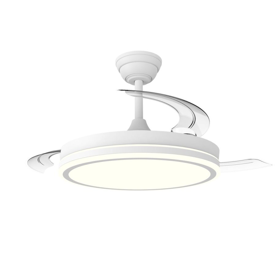 Loftsventilator CristalRecord 85-100-42-000 Hvid #1