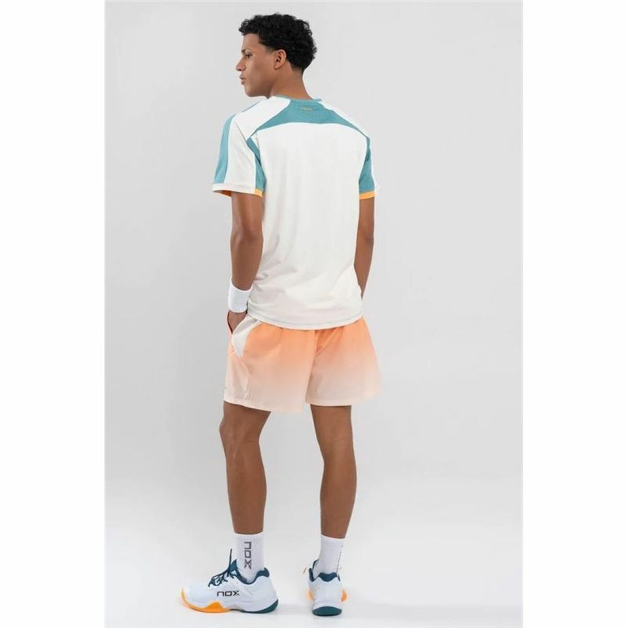 Kort�rmet T-shirt til M�nd Nox Pro Bl� Himmelbl� #5