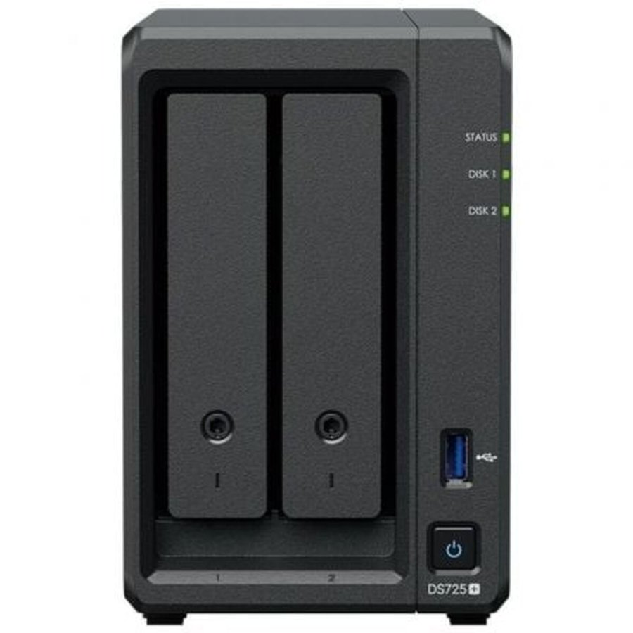 NAS-netvrkslagring Synology DS725+/8G Sort Quad Core #1