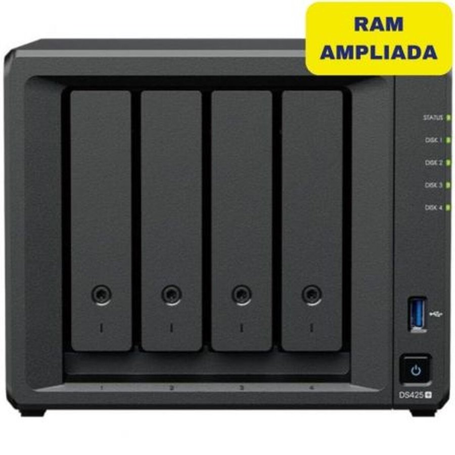 NAS-netvrkslagring Synology DS425+/6G Intel Celeron Sort #1