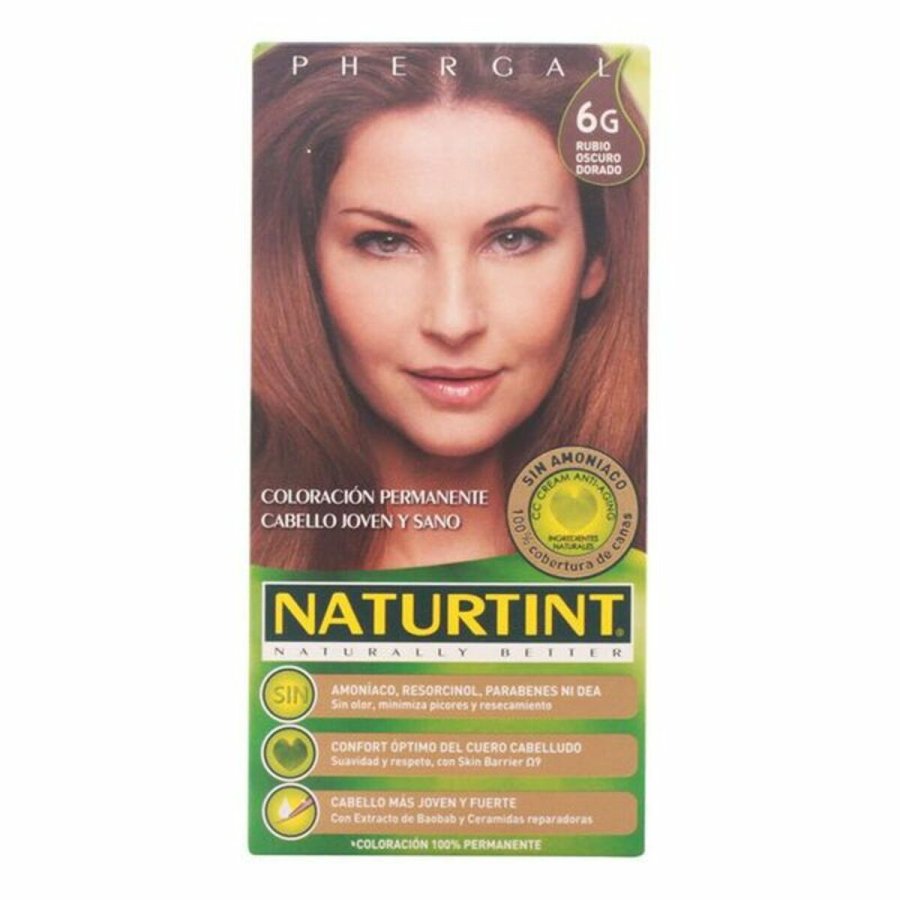 Farve uden Ammoniak N6G Naturtint Naturtint G (5 pcs) 170 ml #1