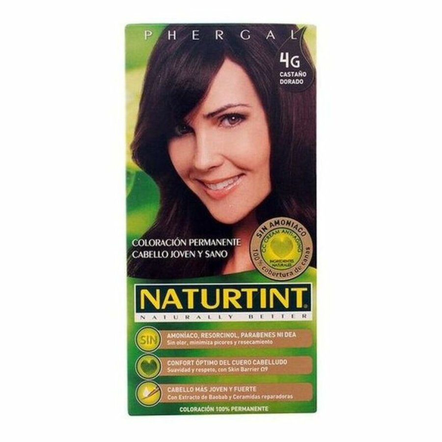 Farve uden Ammoniak Naturtint Naturtint Naturtint G Gylden Kastanje 170 ml #1
