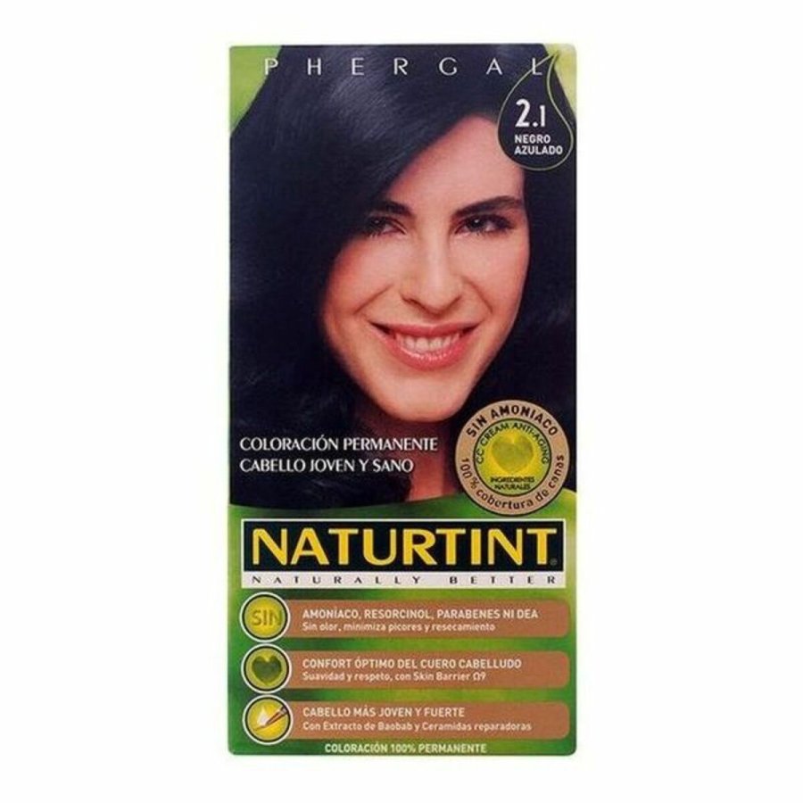 Farve uden Ammoniak Naturtint Naturtint Naturtint Blsort 170 ml #1