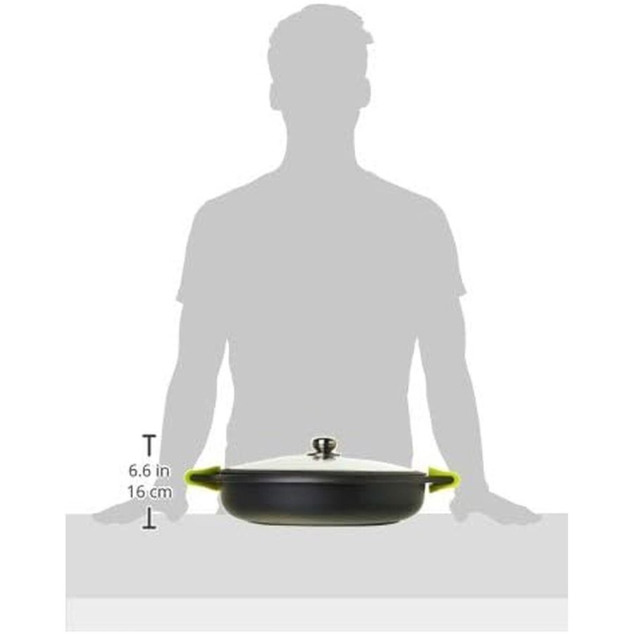 Gryde Fundix F3-IR36 Gr�n � 36 cm 9,5 L #33