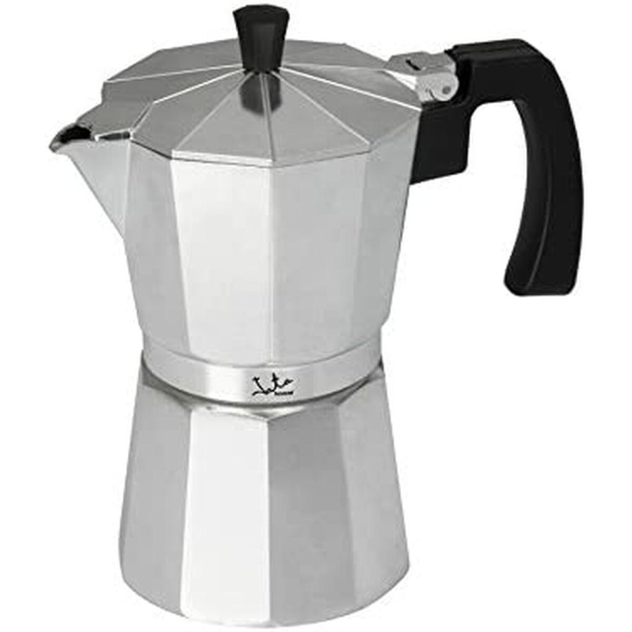 Italiensk Kaffekande JATA CCA6          * Slvfarvet 6 Kopper Aluminium #1