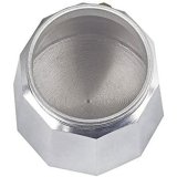 Italiensk Kaffekande JATA CCA6          * Slvfarvet 6 Kopper Aluminium #3