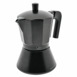 Italiensk Kaffekande JATA CFI6 Sort Aluminium 6 Kopper 1 L #1