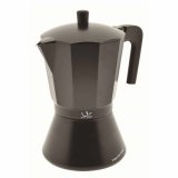 Italiensk Kaffekande JATA CFI12 Sort Aluminium 12 Skodelice #1