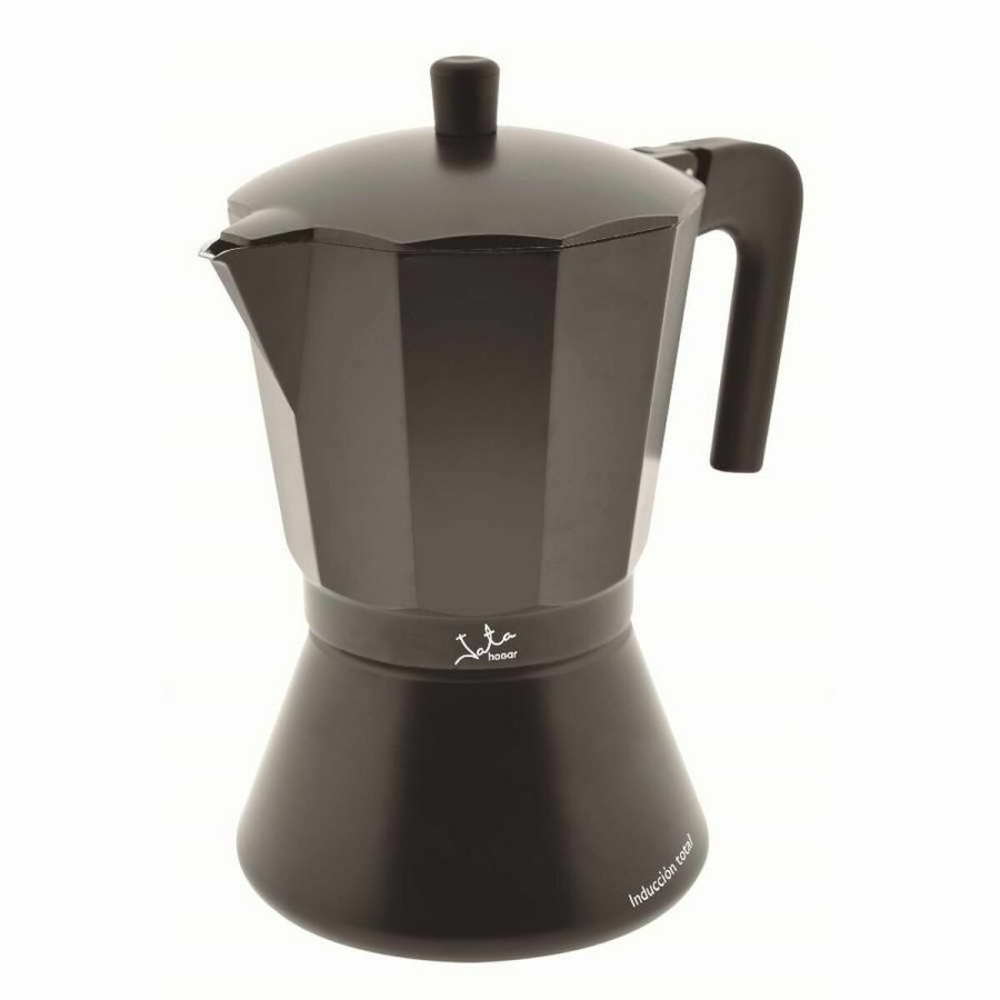 Italiensk Kaffekande JATA CFI12 Sort Aluminium 12 Skodelice #1