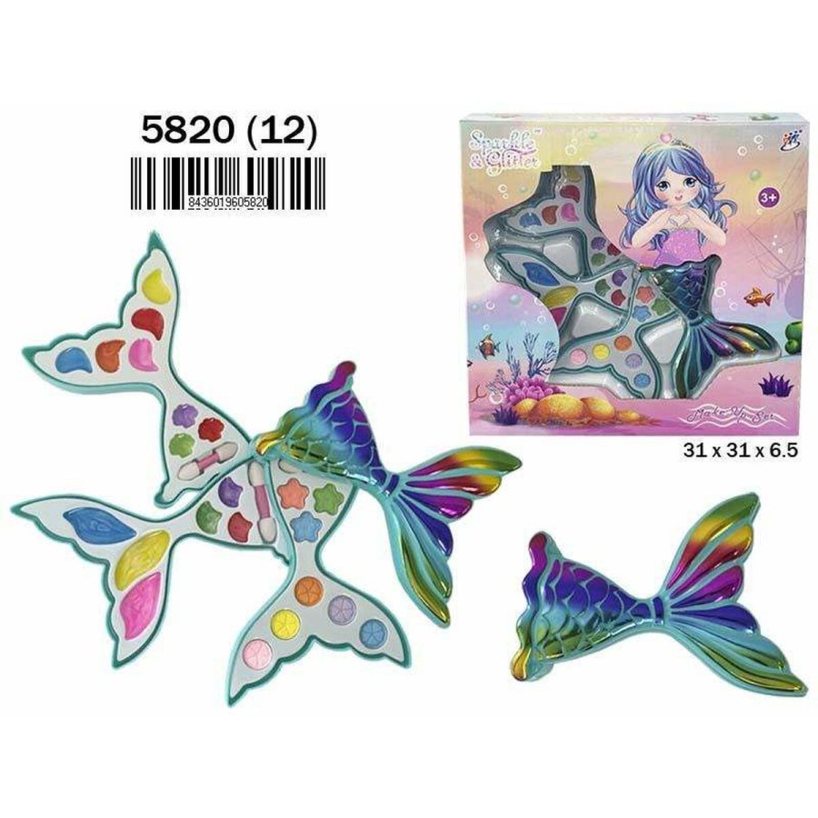 Makeup St til Brn 31 x 31 x 6,5 cm 3 Rum sirenas #4