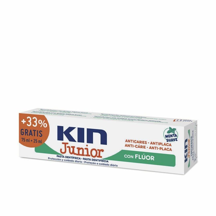 Tandpasta Kin Kin Junior Mint Anti-caries 25 ml (100 ml) #1