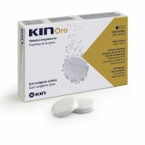 Rensetabletter til Tandproteser Kin Kin Oro 30 enheder #1