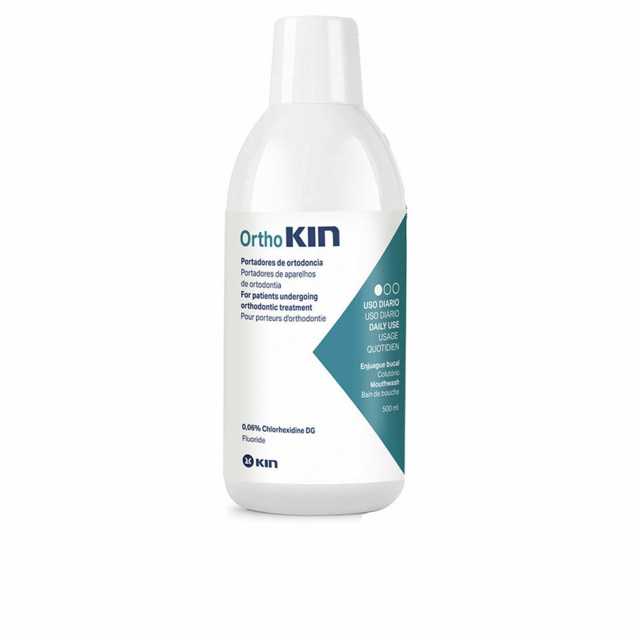 Mundskyllevand Kin ORTHOKIN Mint 500 ml #1
