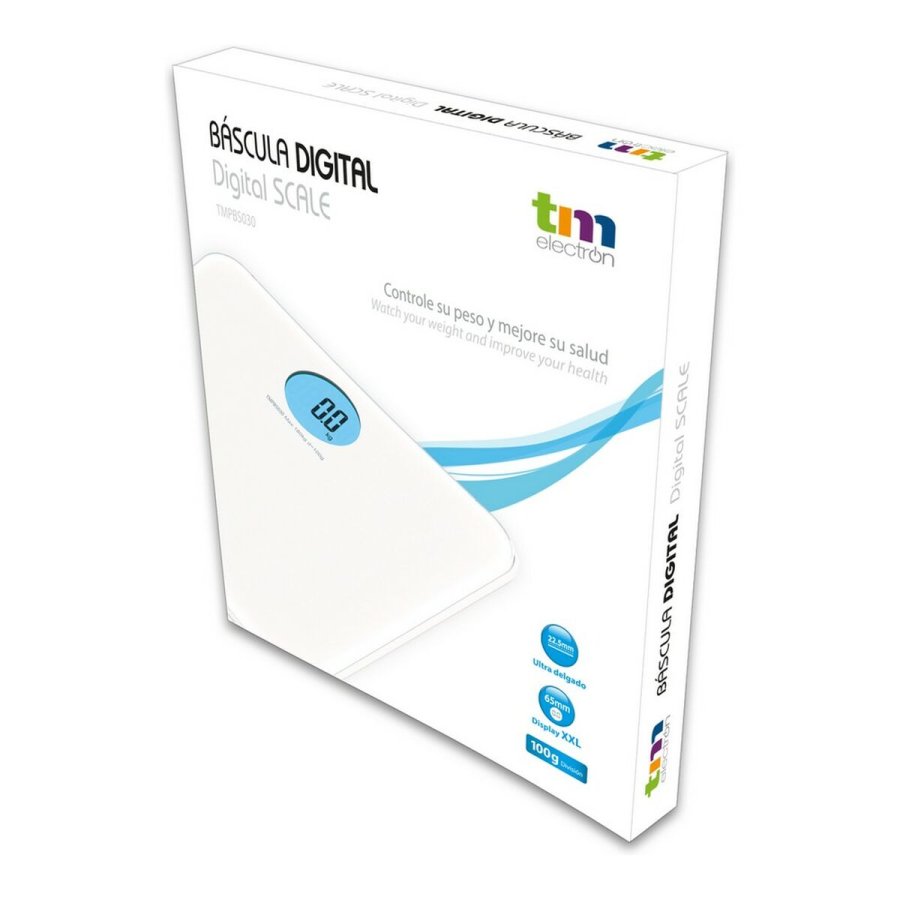 Digital badevgt TM Electron Hvid #9