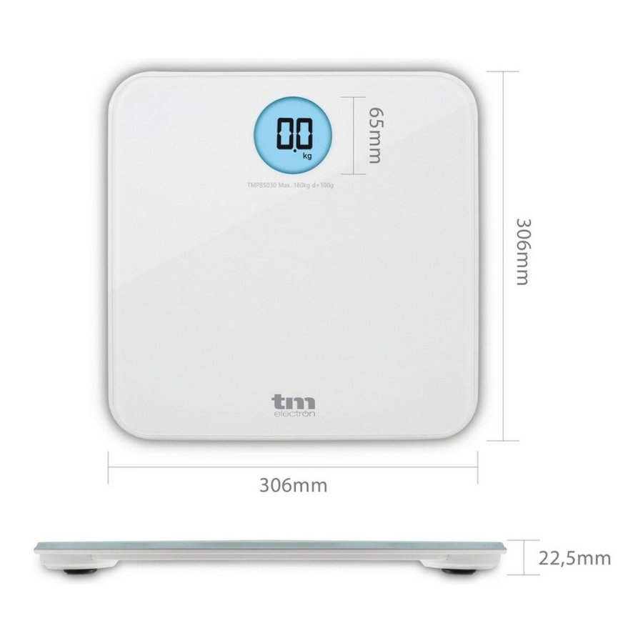 Digital badevgt TM Electron Hvid #25
