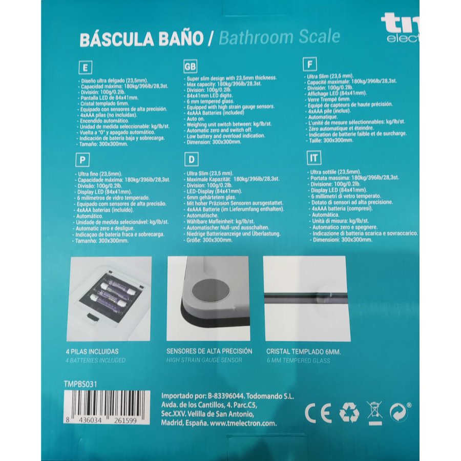 Digital badevgt TM Electron Sort #2