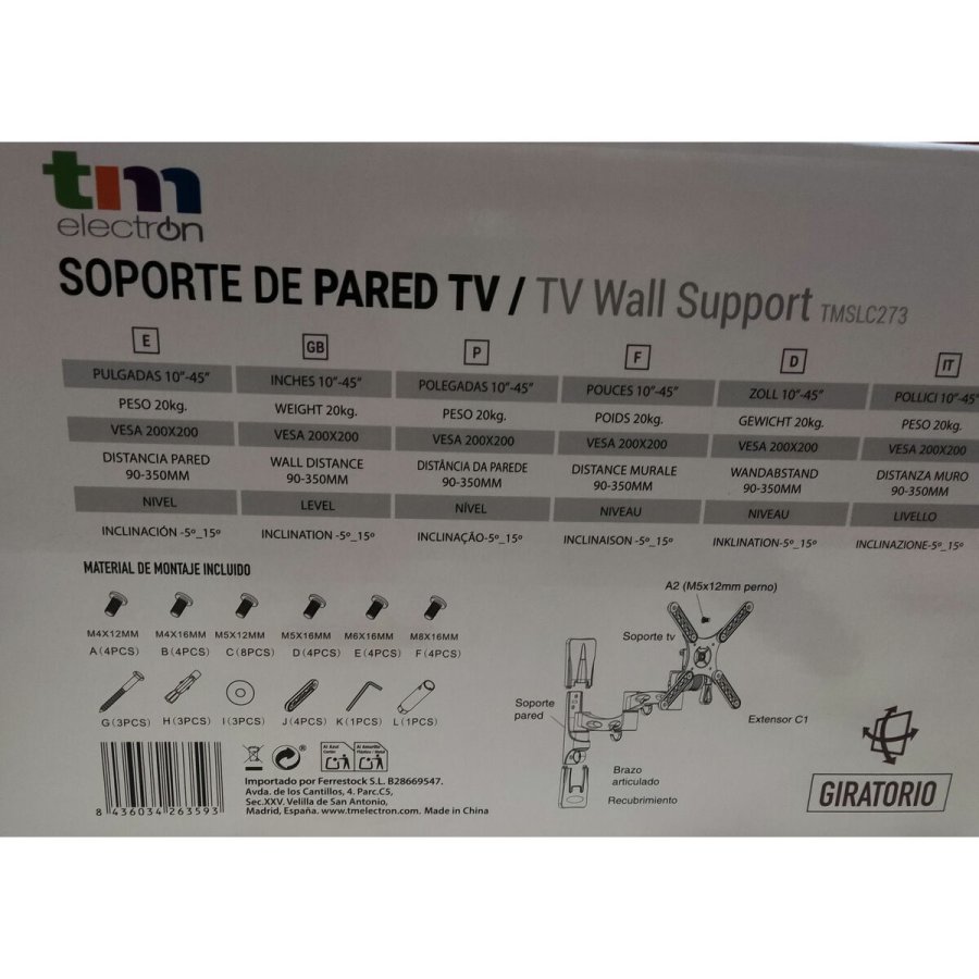 TV-holder TM Electron 20 kg 10