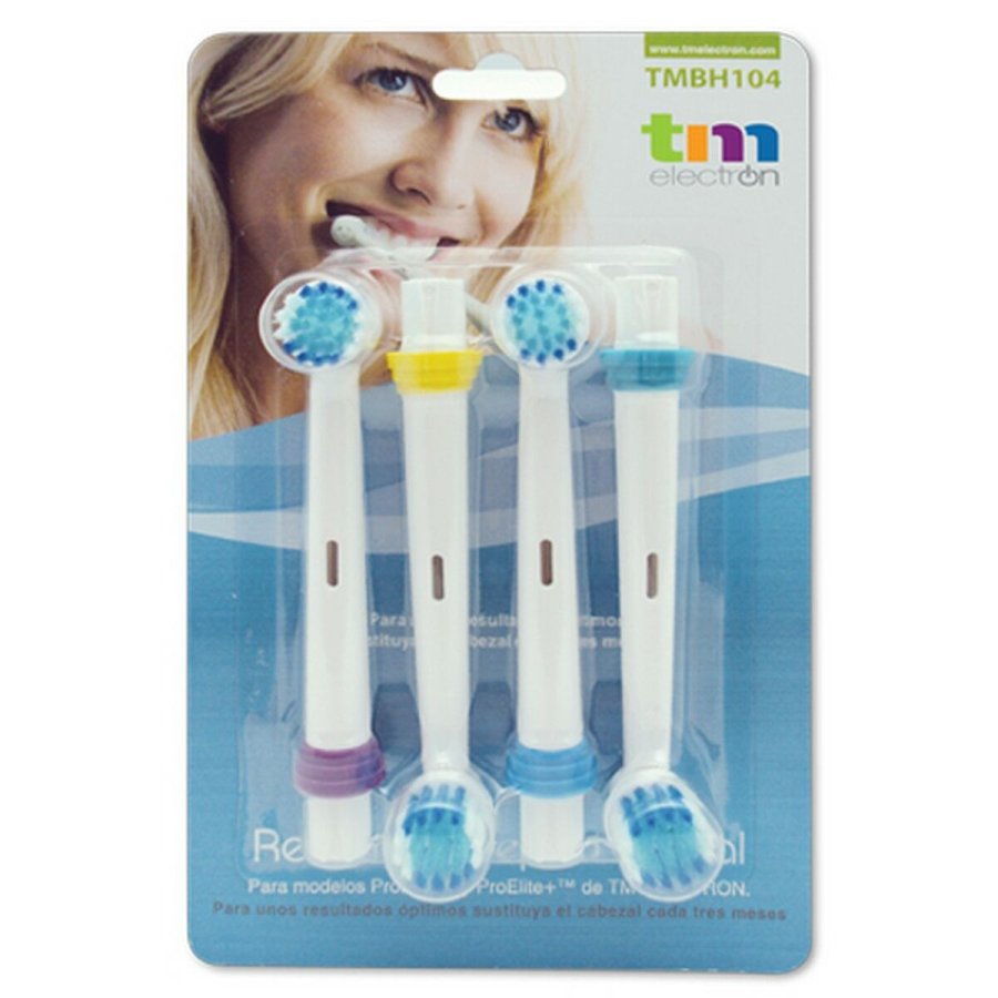 Tandbrstehoved TM Electron Hvid #1