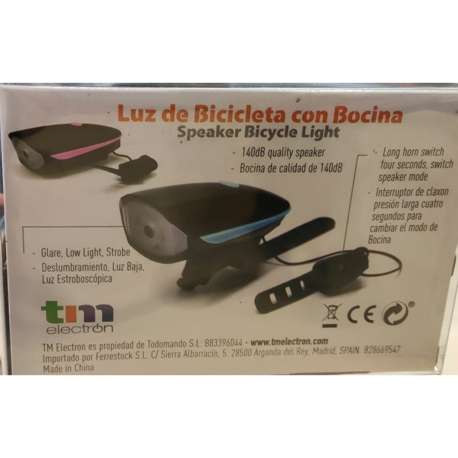 LED-Lygte til Cykel TM Electron Pink #4