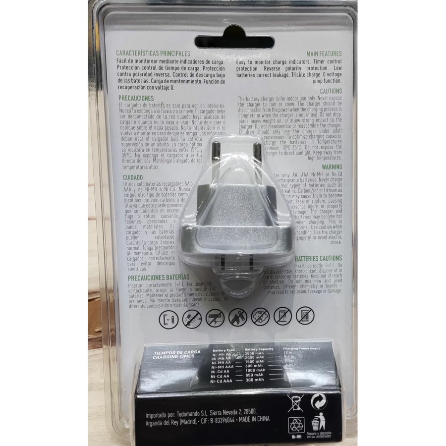 Batteroplader TM Electron R03/R6 #3