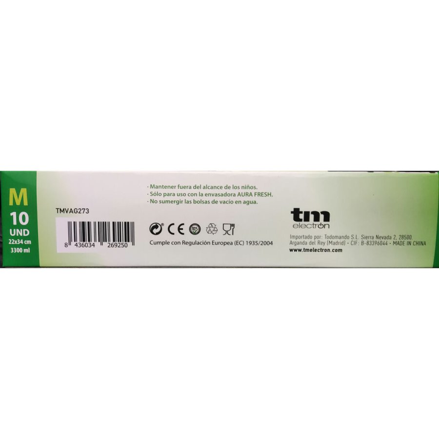 Pakketasker TM Electron Vakuumpakket 22 x 34 cm (10 uds) #3