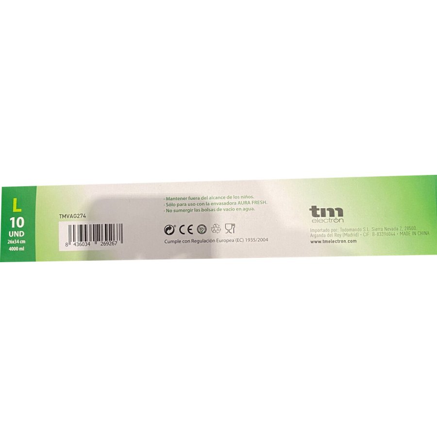 Pakketasker TM Electron Vakuumpakket 26 x 34 cm (10 uds) #3