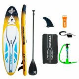 Oppustelige Paddle Surf Board med tilbehr Kohala Arrow 1 Gul (310 x 81 x 15 cm) #1