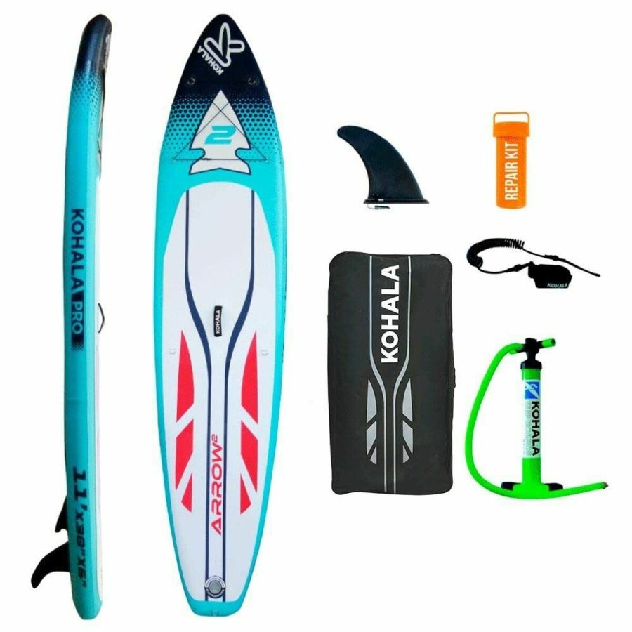 Oppustelige Paddle Surf Board med tilbehr Kohala Arrow 2 Bl ( 335 x 75 x 15  cm) #1