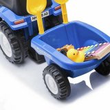 Pedaler med Traktoren New Holland Ride ON Bl 91 x 44 x 29 cm #3