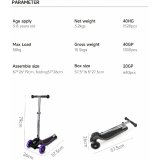 Lbehjul Ociotrends Eco Future Scooter Grn 3 hjul #5