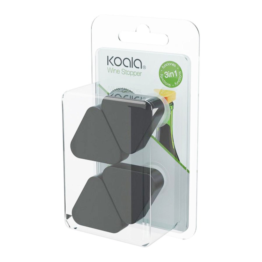 Drypsikker flaskeprop Koala Koala_6606NN01 (4 pcs) Plastik 4 Dele 7,5 x 4,5 x 13 cm #13