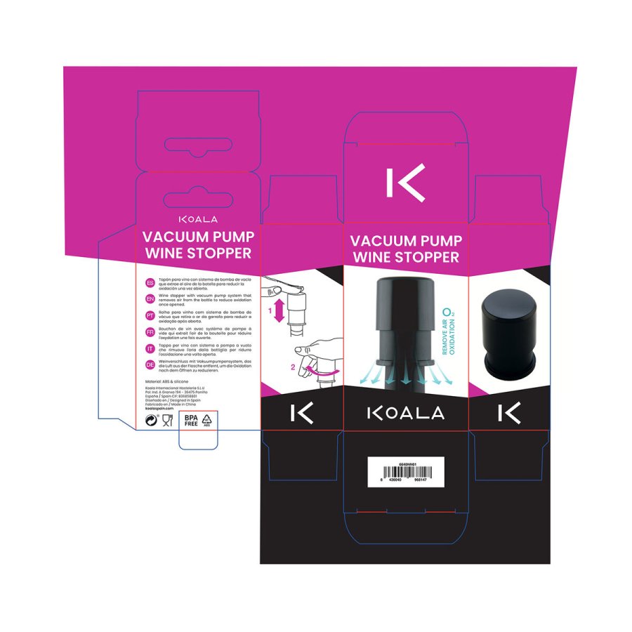 Vakuumpumpe og vinstoppere Koala 6640NN01 #10