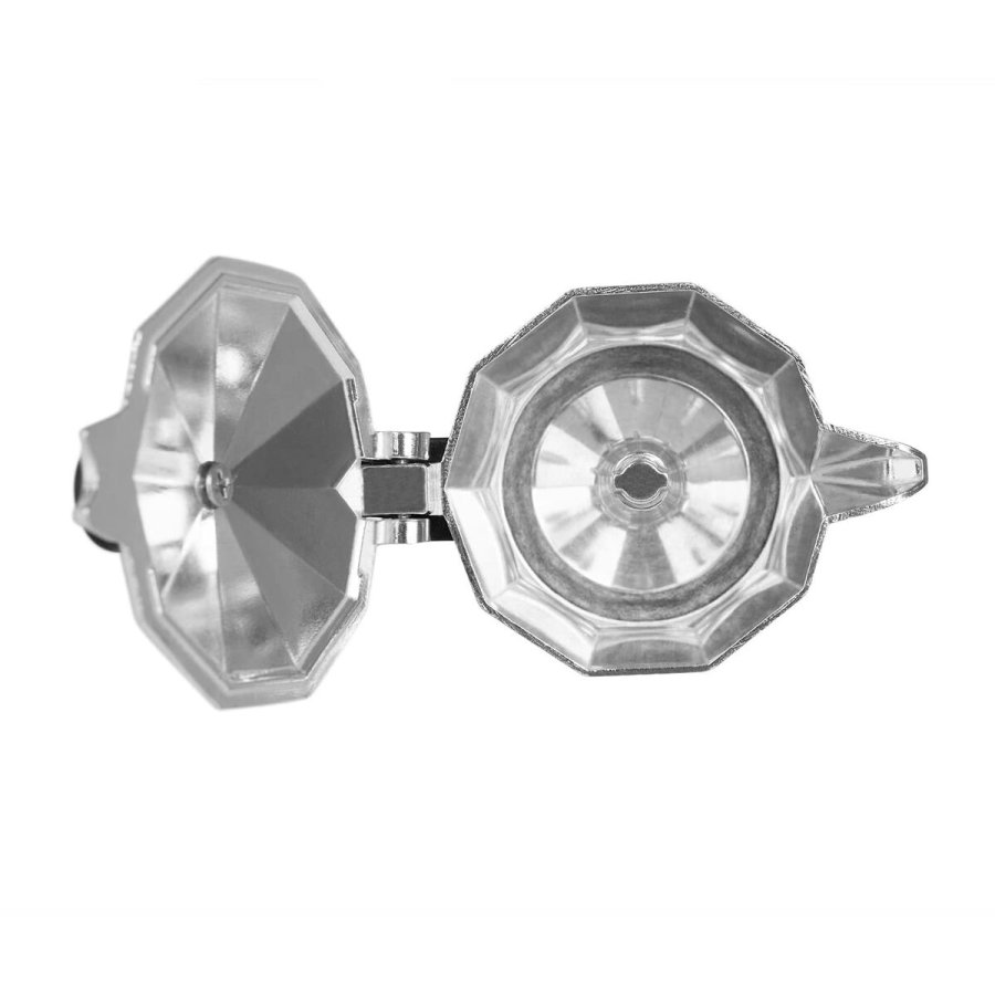Italiensk Kaffekande Orbegozo KF 100  1T Slvfarvet Aluminium 1 Kop #2