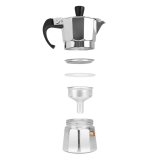 Italiensk Kaffekande Orbegozo KF 100  1T Slvfarvet Aluminium 1 Kop #5