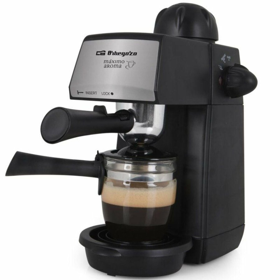 Hurtig manuel kaffemaskine Orbegozo 16782.0 Sort 6 Kopper #1