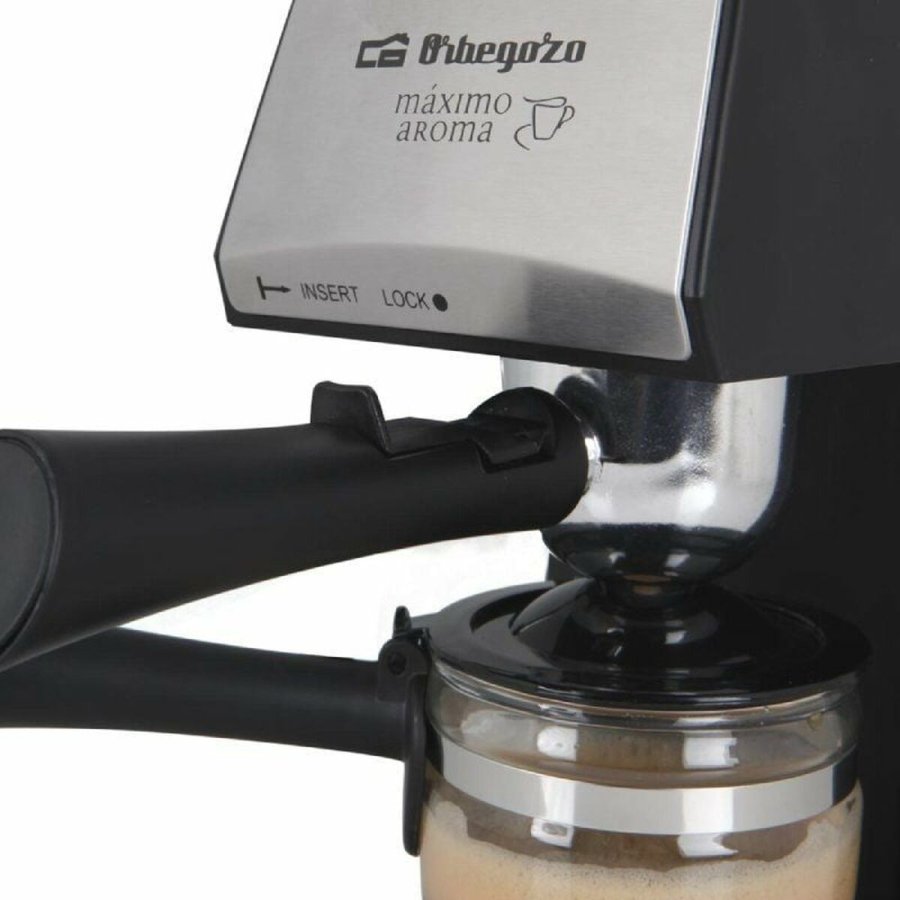 Hurtig manuel kaffemaskine Orbegozo 16782.0 Sort 6 Kopper #4