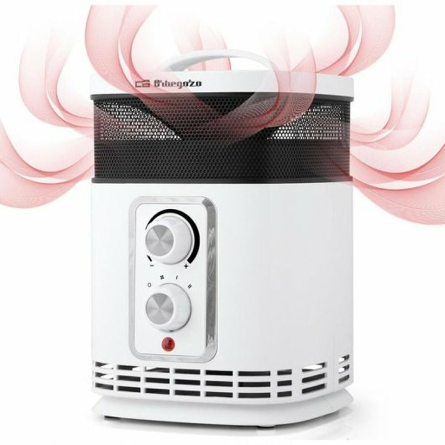 Brbar keramisk varmeapparat Orbegozo CR 6025 Hvid Sort/Hvid 1500 W #5