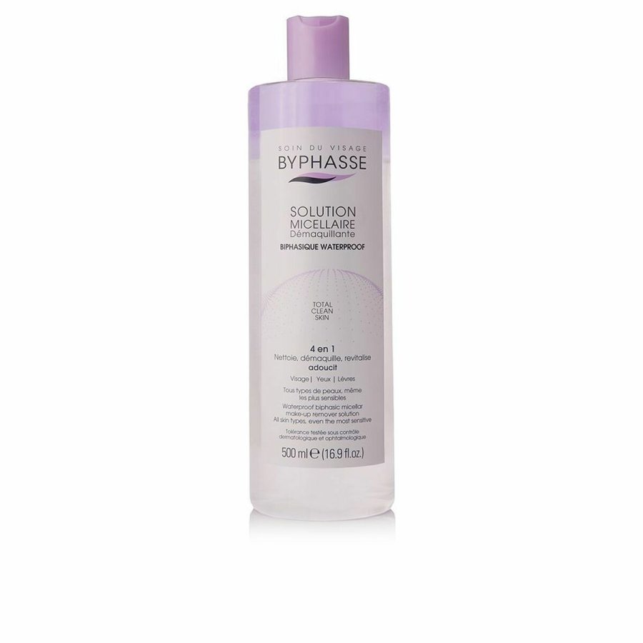 Bifasisk Ansigt Makeupfjerner Byphasse Solucin Micelar Micellar 500 ml #1