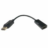 DisplayPort til HDMI-adapter 3GO ADPHDMI Sort 15 cm #1