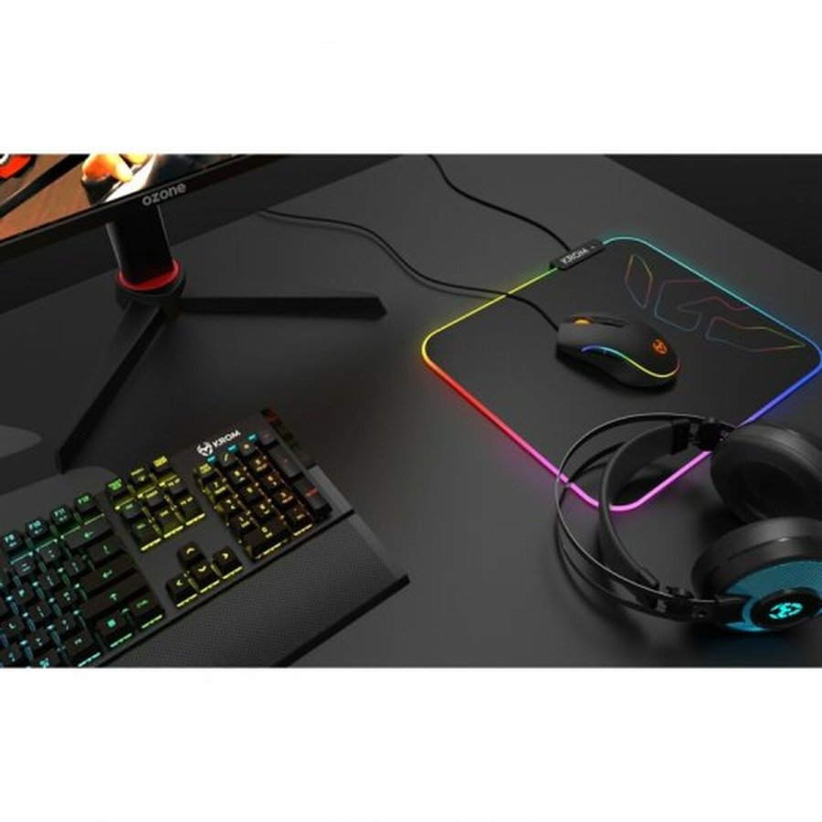 Gamingmtte med LED lys Krom NXKROMKNTRGB #11