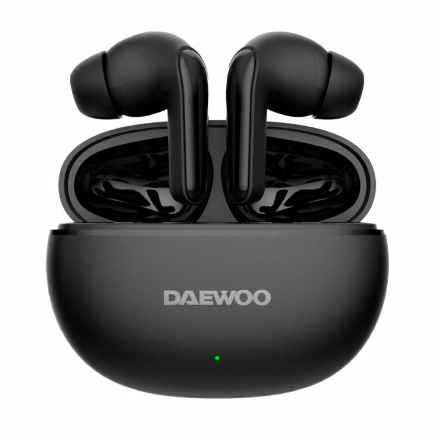 Hovedtelefoner med mikrofon Daewoo DW2004 Sort #1