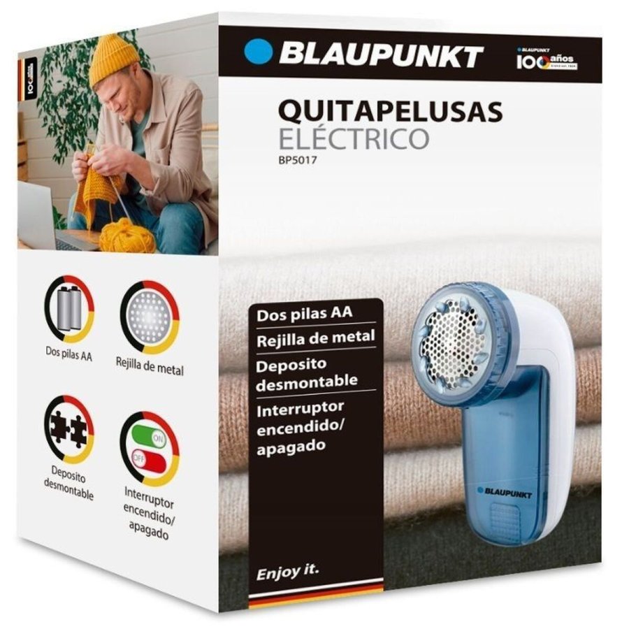 Fnugfjerner Blaupunkt BP5017 Hvid/Bl� 3 W #1