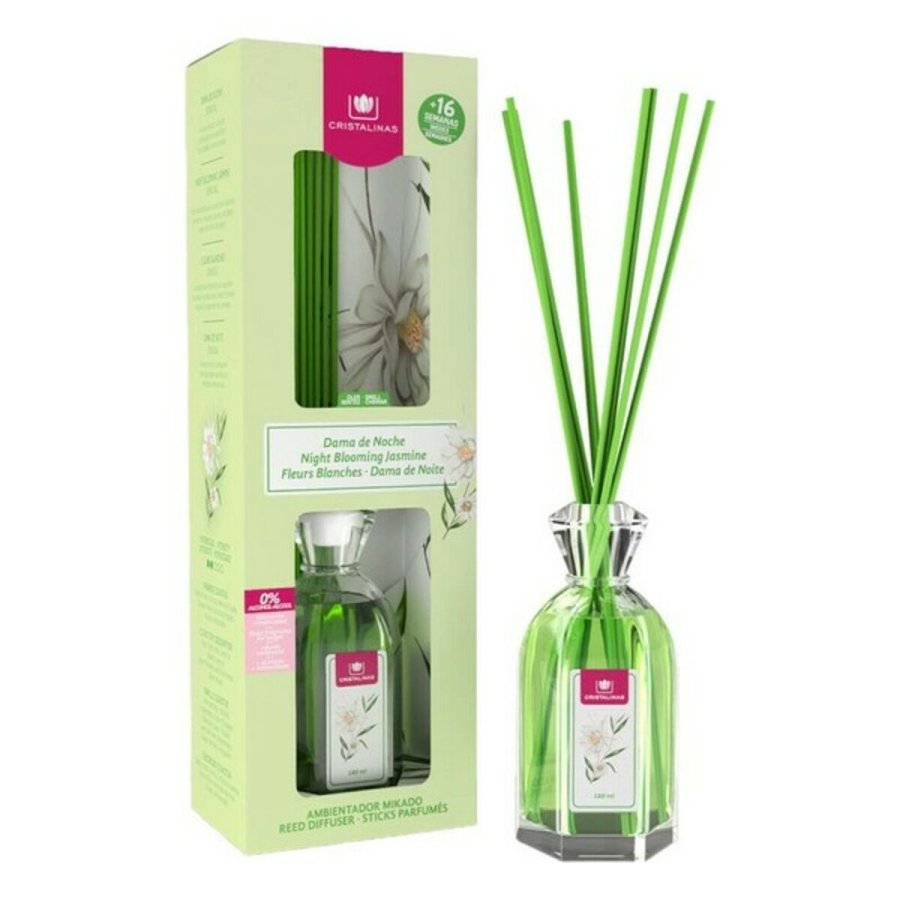 Luftfrisker Night Blooming Jasmine Cristalinas Mikado 180 ml #1