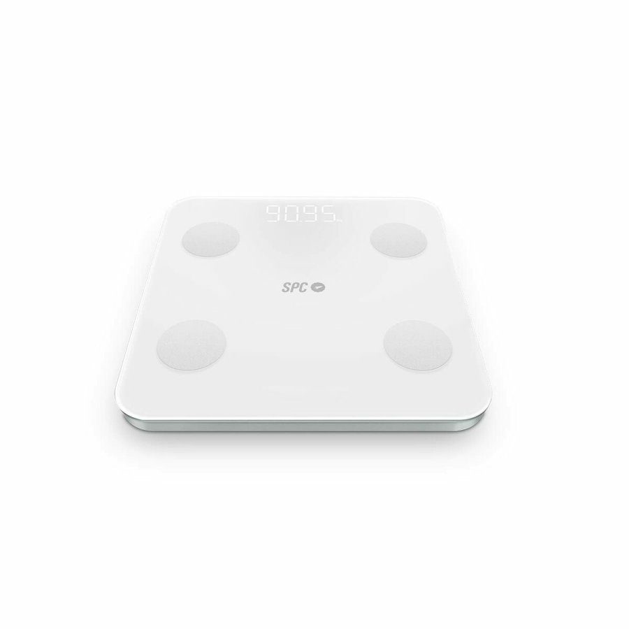 Digital badevgt SPC ATENEA FIT 3 Hvid Hrdet glas 180 kg 150 kg 1,5 Kg #6