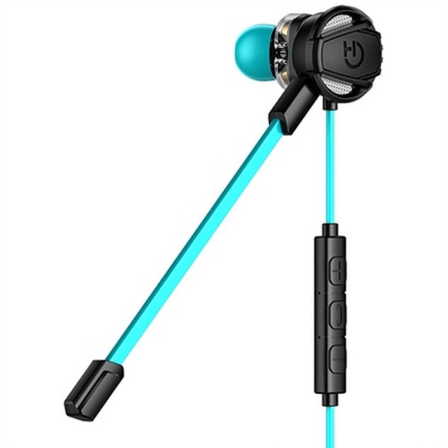 Gaming headset med mikrofon Hiditec GHE010002 (3.5 mm) Sort Bl #3