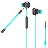 Gaming headset med mikrofon Hiditec GHE010002 (3.5 mm) Sort Bl #4