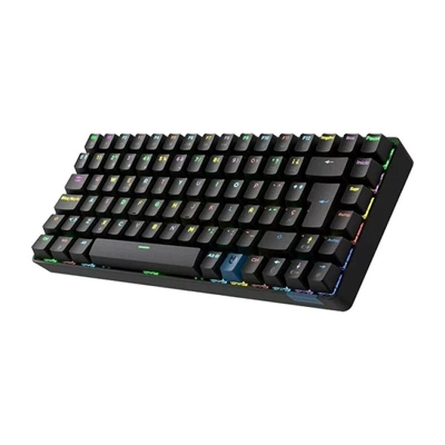 Tastatur Hiditec GKE010006 Sort Spansk qwerty #1