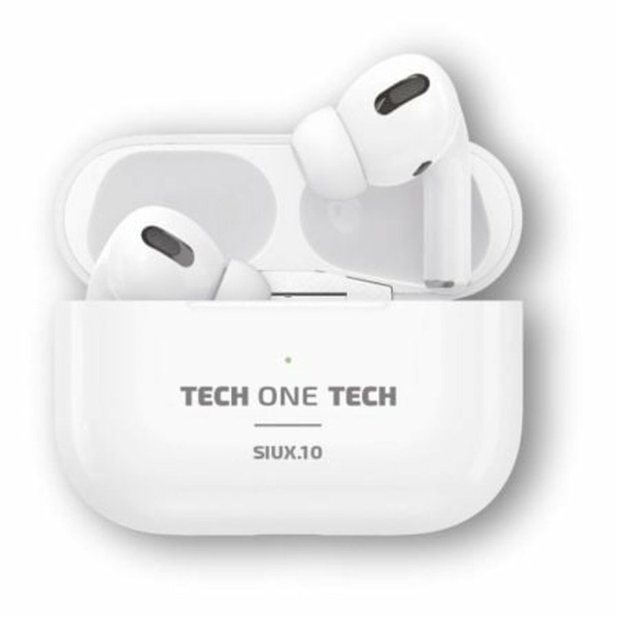 Bluetooth hovedtelefoner Tech One Tech TEC1410 Hvid #1