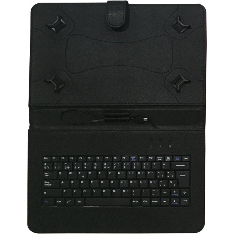 Tablet cover Talius CV-3006 Sort Spansk qwerty #1